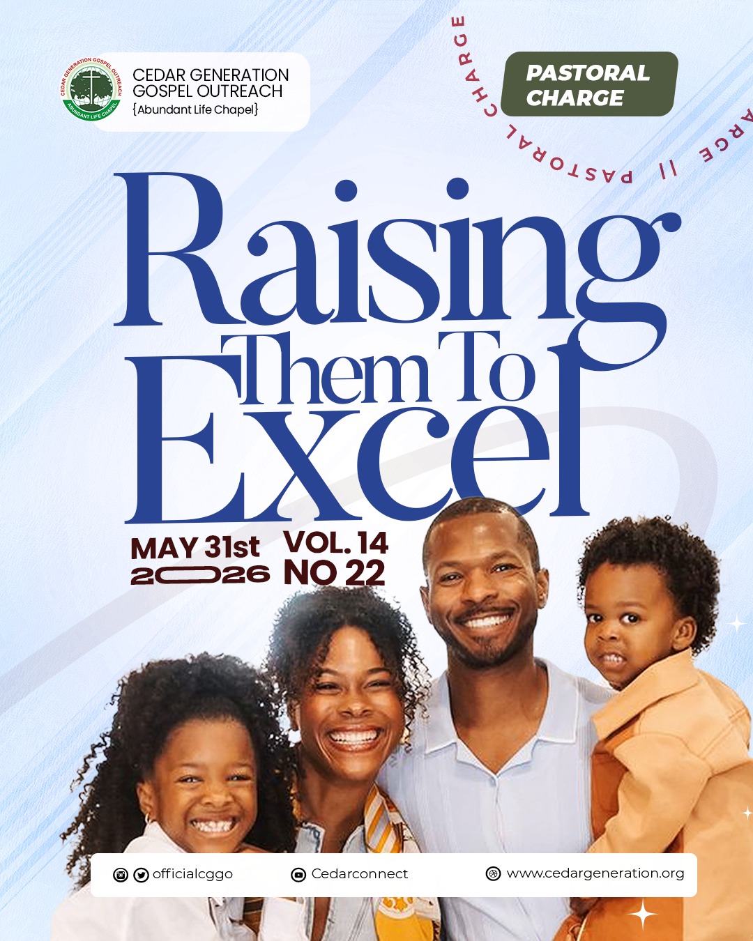 pastoral charge article hero image Raising them to Excel