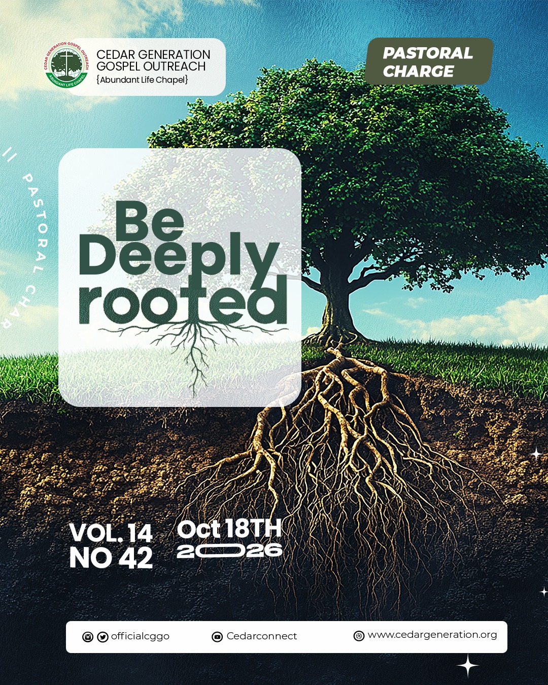 pastoral charge article hero image Be Deeply Rooted